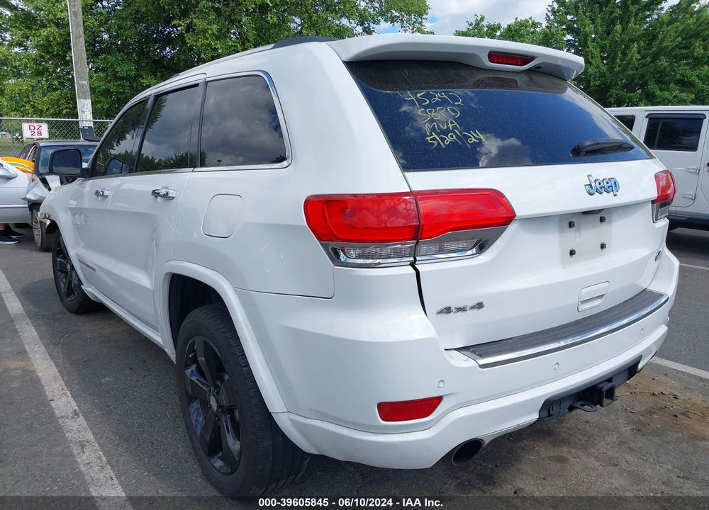 2014 JEEP GRAND CHEROKEE OVERLAND VIN: 1C4RJFCT3EC105067
