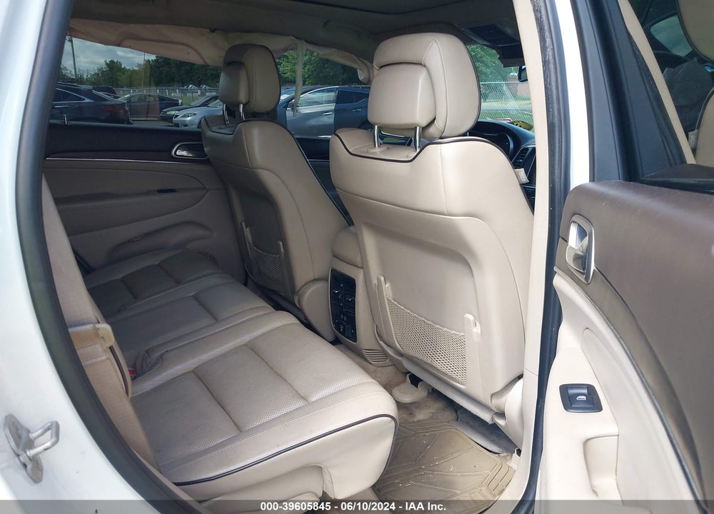 2014 JEEP GRAND CHEROKEE OVERLAND VIN: 1C4RJFCT3EC105067