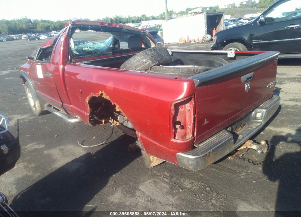 2006 DODGE RAM 1500 SLT/TRX4 OFF ROAD/SPORT VIN: 1D7HU16286J108820