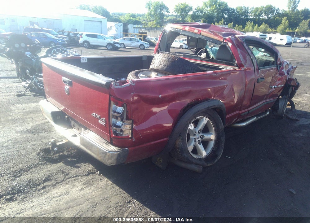 2006 DODGE RAM 1500 SLT/TRX4 OFF ROAD/SPORT VIN: 1D7HU16286J108820
