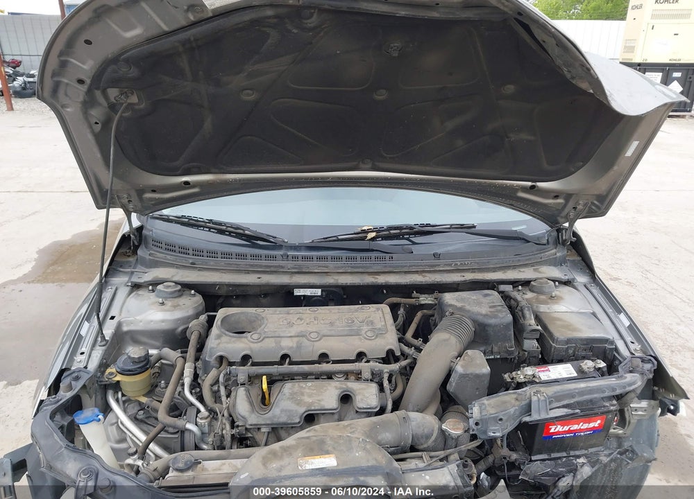 2011 KIA FORTE VIN: KNAFU5A24B5383570