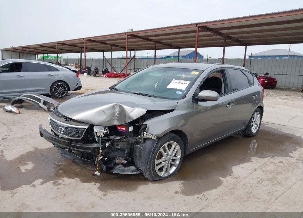 2011 KIA FORTE VIN: KNAFU5A24B5383570