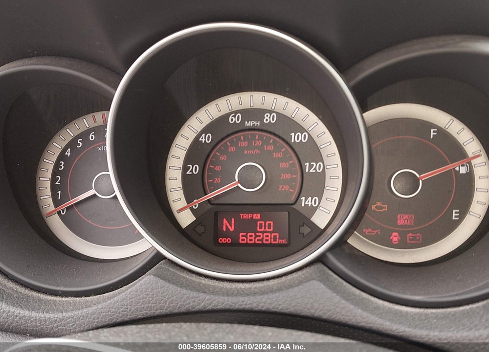 2011 KIA FORTE VIN: KNAFU5A24B5383570