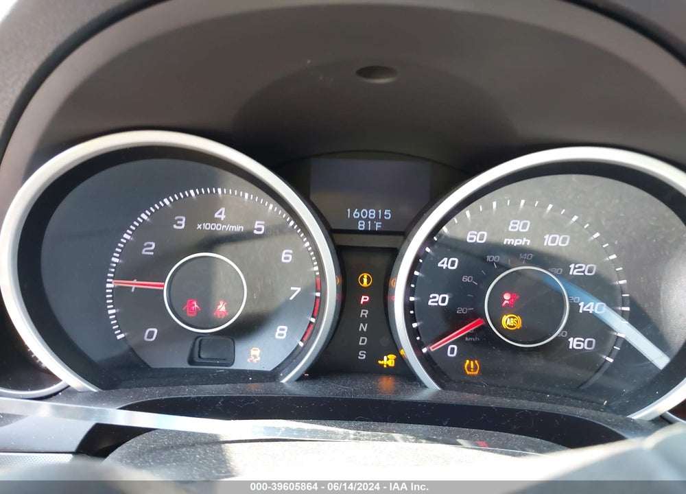2011 ACURA TL 3.7 VIN: 19UUA9F52BA002305
