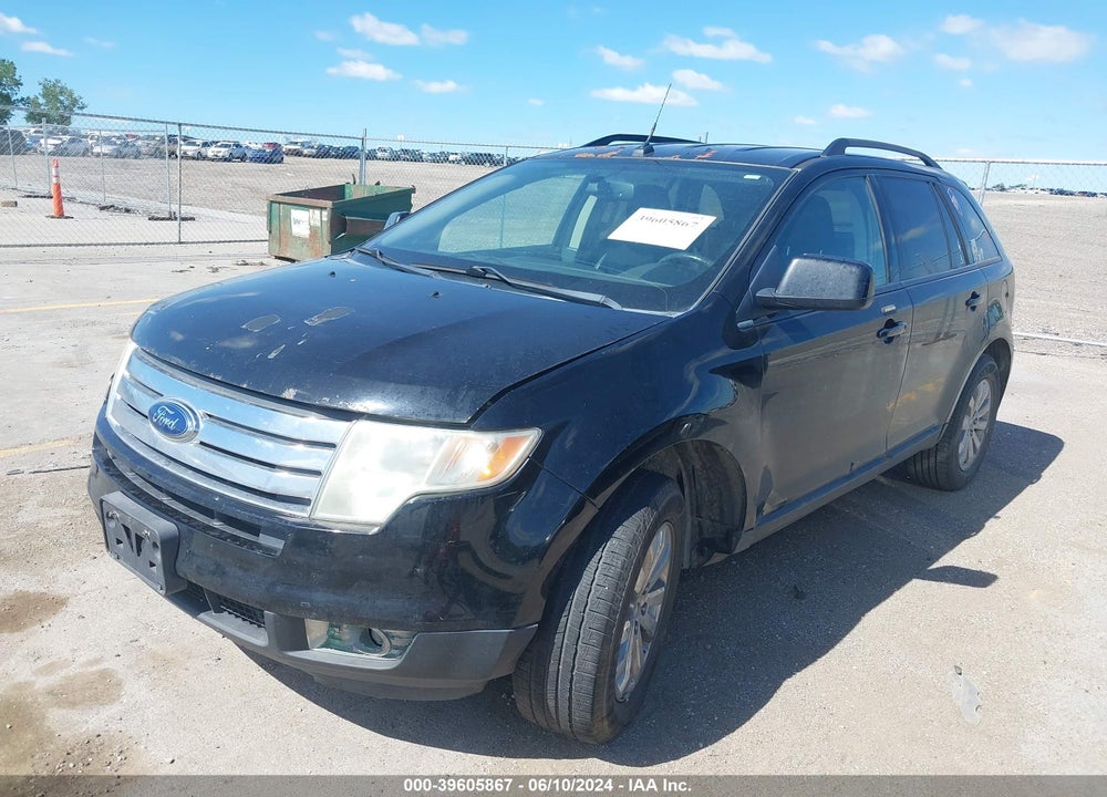 2007 FORD EDGE SEL VIN: 2FMDK38C07BB04777