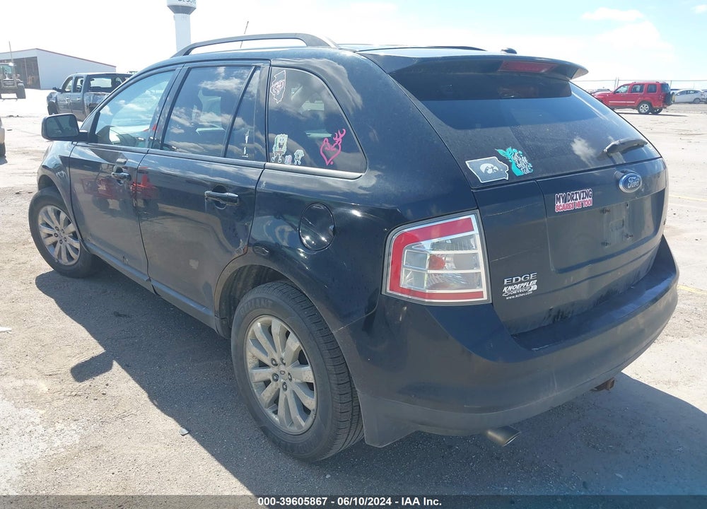 2007 FORD EDGE SEL VIN: 2FMDK38C07BB04777