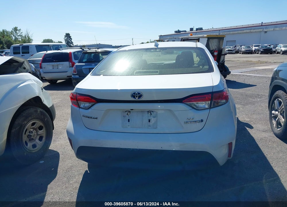2023 TOYOTA COROLLA HYBRID LE VIN: JTDBCMFE7P3013430