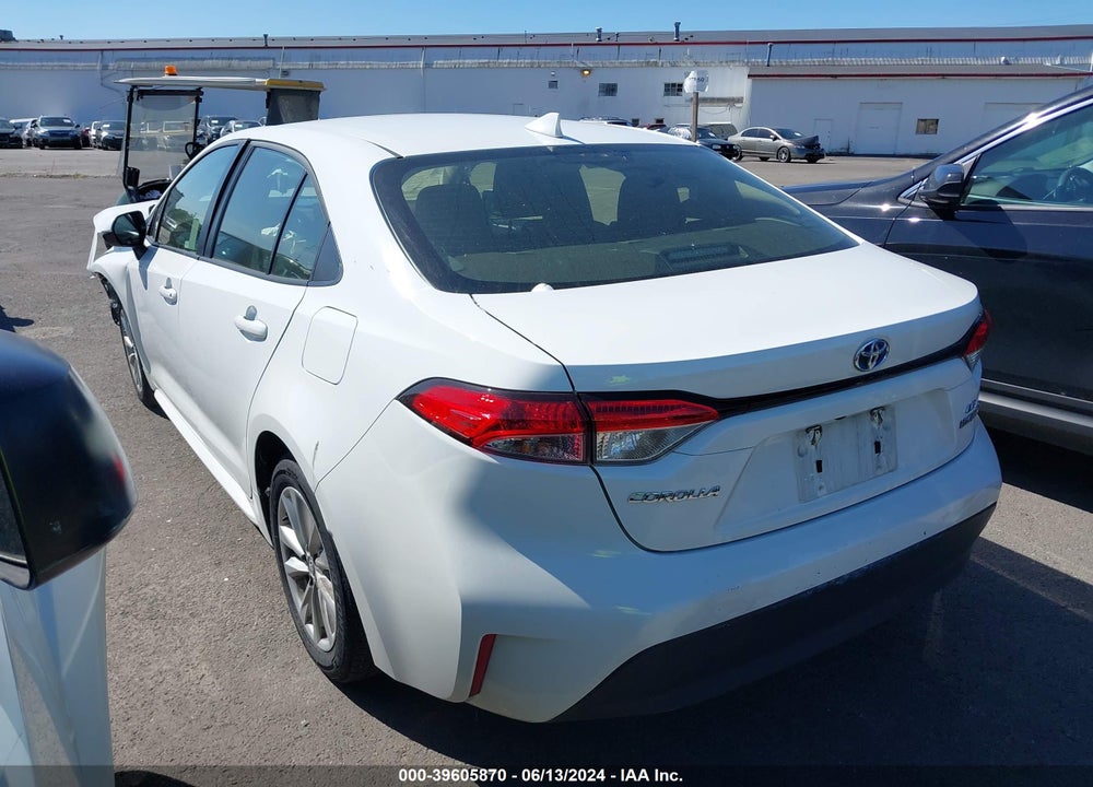 2023 TOYOTA COROLLA HYBRID LE VIN: JTDBCMFE7P3013430