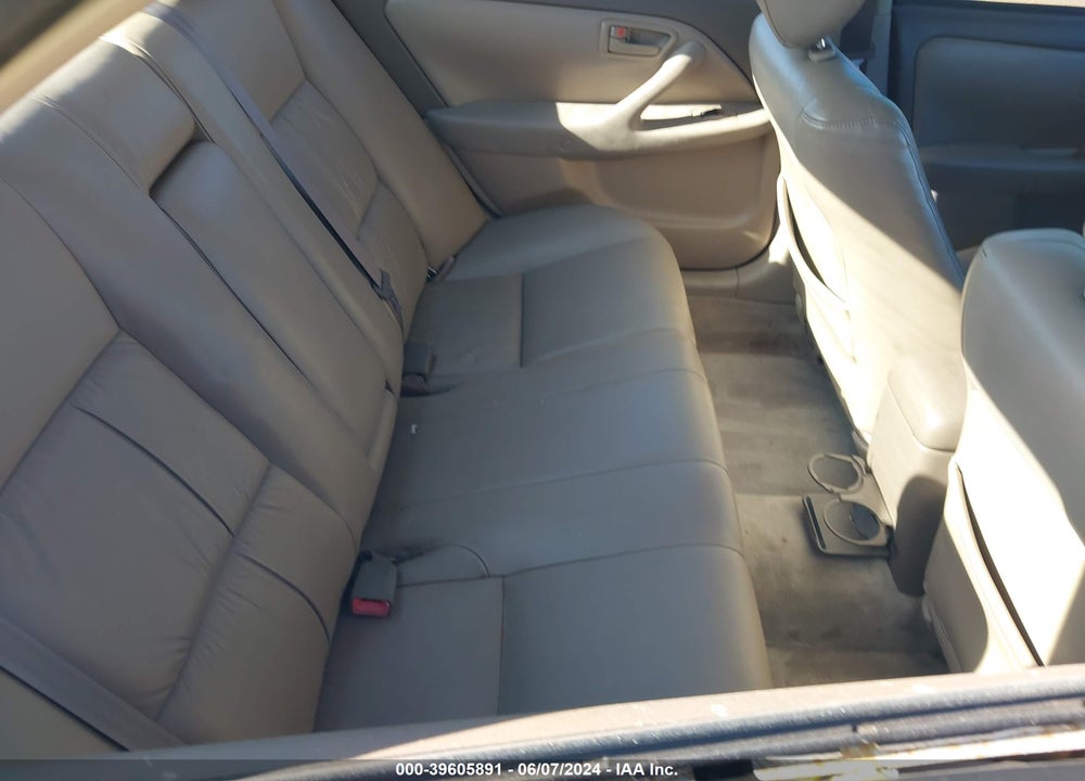 1998 TOYOTA CAMRY LE V6/XLE V6 VIN: JT2BF28K9W0145449
