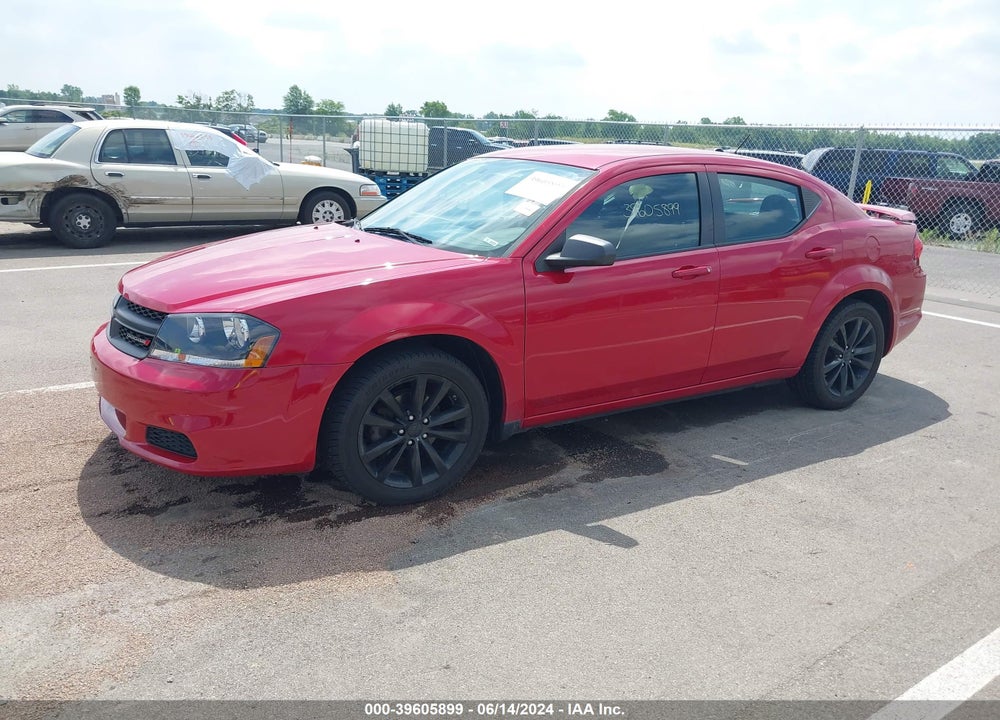 2014 DODGE AVENGER SE VIN: 1C3CDZAB0EN189706