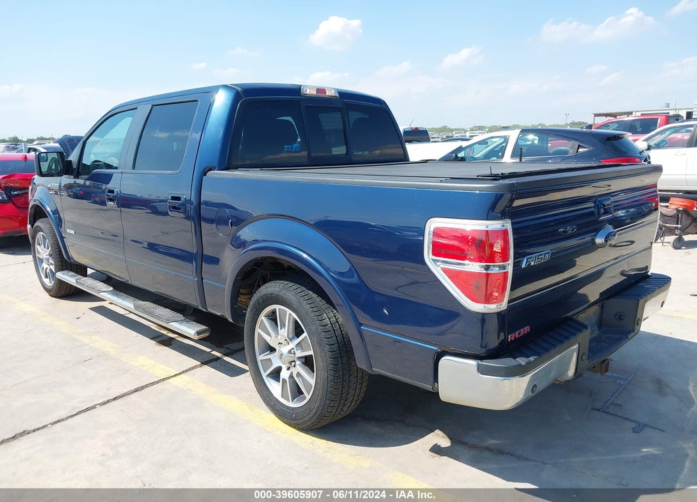 2014 FORD F-150 LARIAT VIN: 1FTFW1CT9EKF04837