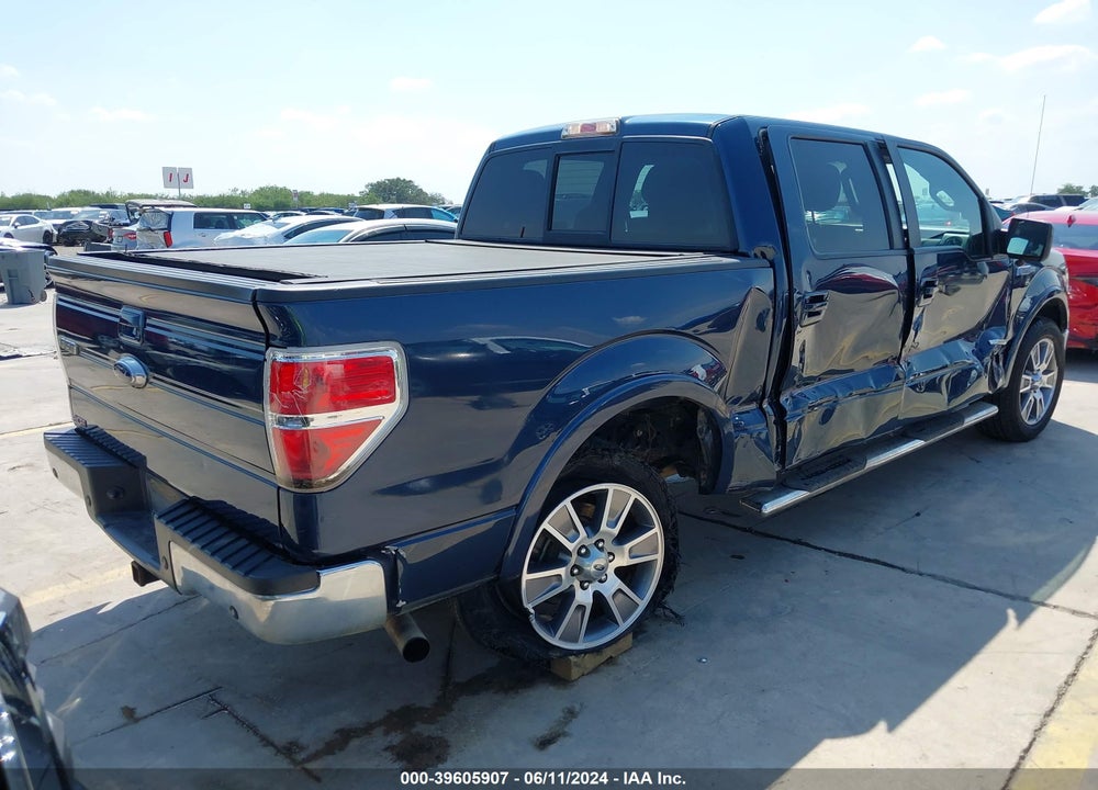 2014 FORD F-150 LARIAT VIN: 1FTFW1CT9EKF04837