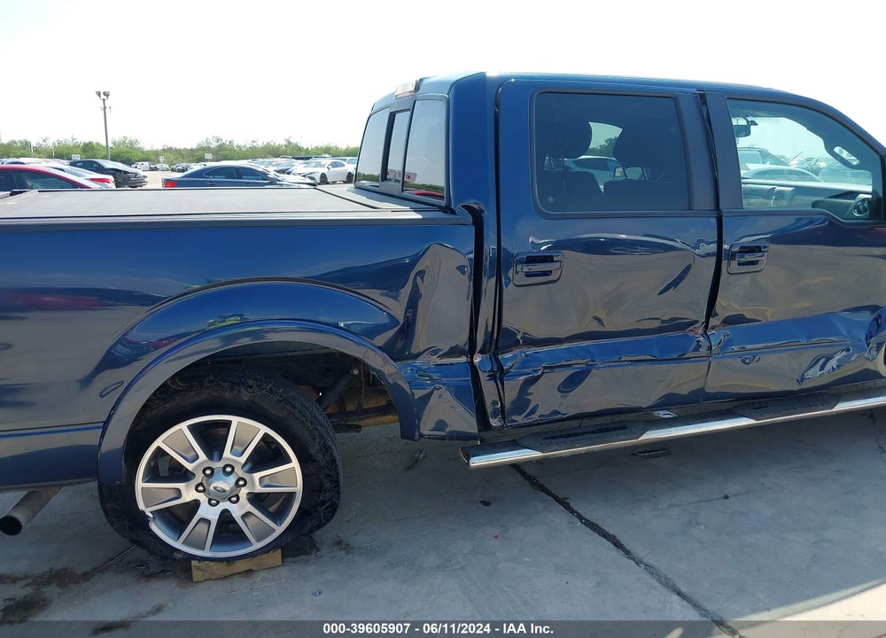 2014 FORD F-150 LARIAT VIN: 1FTFW1CT9EKF04837