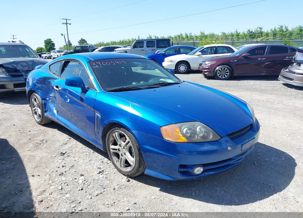 2004 HYUNDAI TIBURON GT V6/GT V6 SPECIAL EDITION VIN: KMHHN65F54U126773