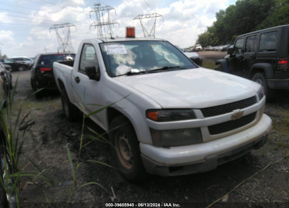 2011 CHEVROLET COLORADO WORK TRUCK VIN: 1GCCSBF92B8104650