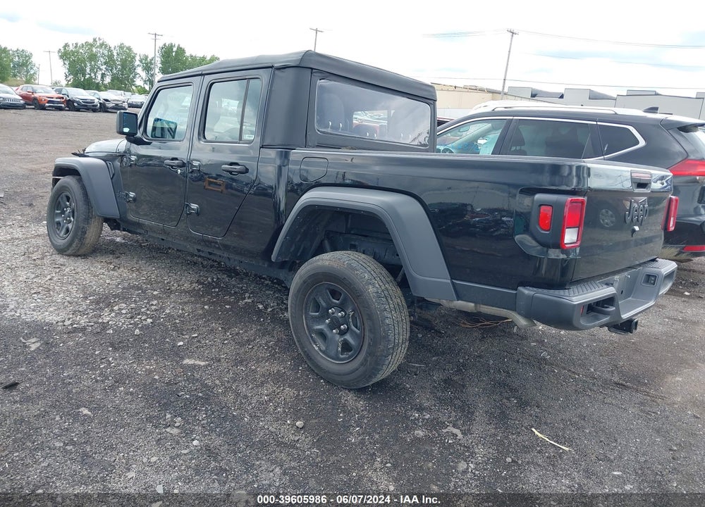 2022 JEEP GLADIATOR SPORT 4X4 VIN: 1C6HJTAGXNL150837