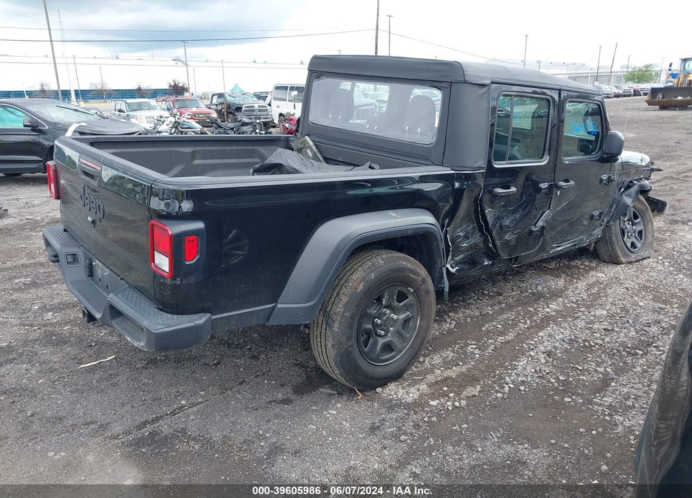 2022 JEEP GLADIATOR SPORT 4X4 VIN: 1C6HJTAGXNL150837