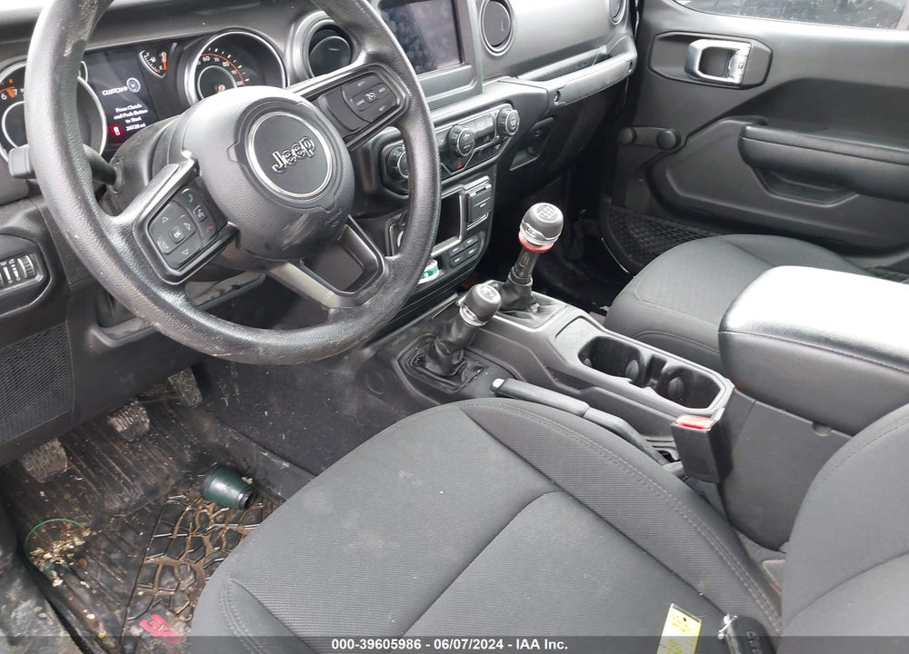 2022 JEEP GLADIATOR SPORT 4X4 VIN: 1C6HJTAGXNL150837