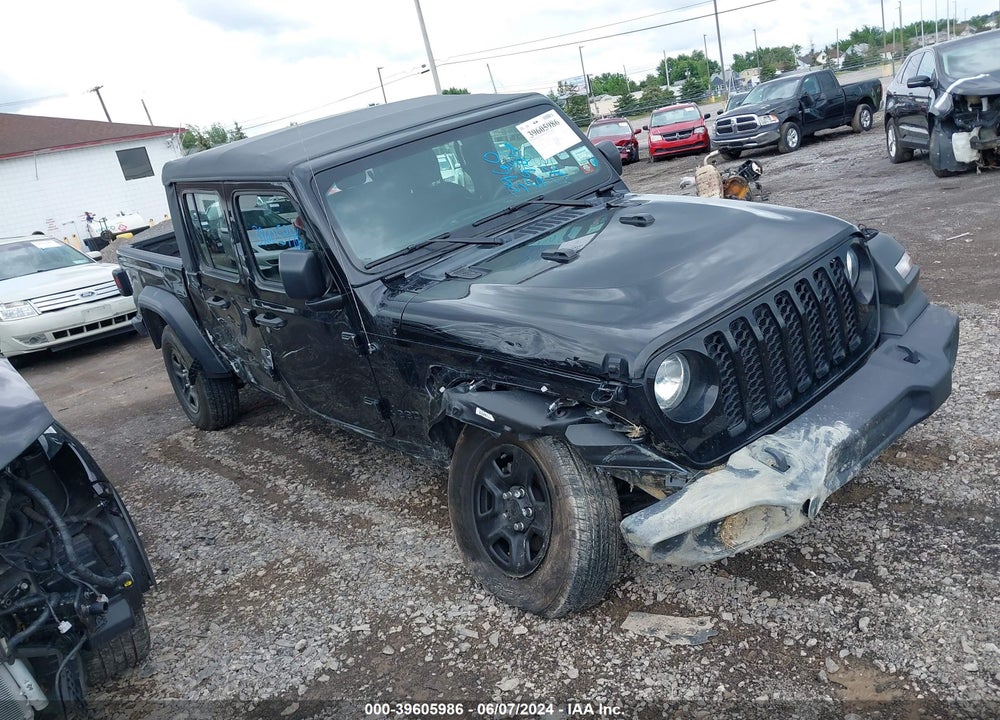 2022 JEEP GLADIATOR SPORT 4X4 VIN: 1C6HJTAGXNL150837