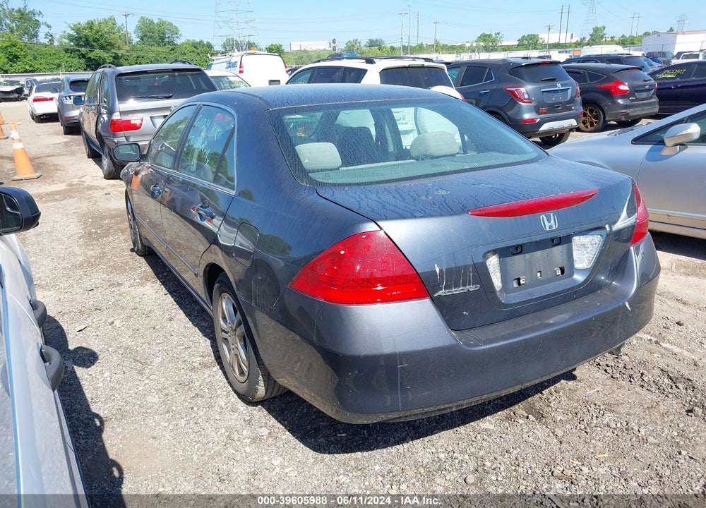 2007 HONDA ACCORD VIN: 1HGCM56717A158047