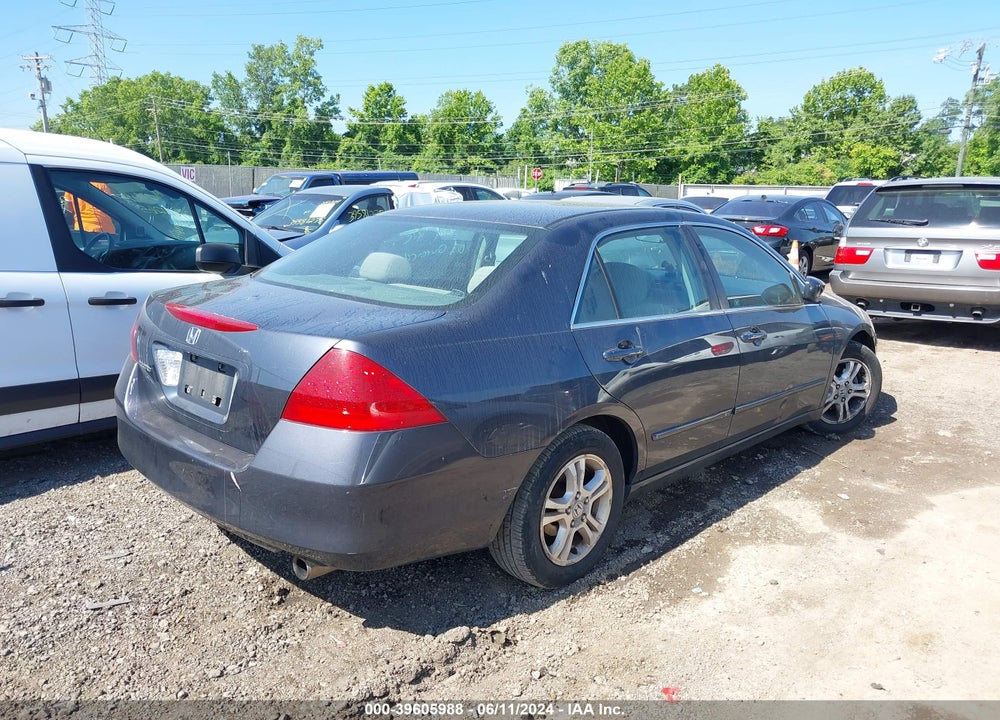 2007 HONDA ACCORD VIN: 1HGCM56717A158047