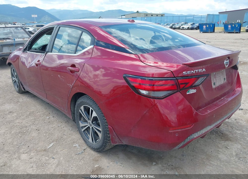2020 NISSAN SENTRA SV XTRONIC CVT VIN: 3N1AB8CV9LY258616
