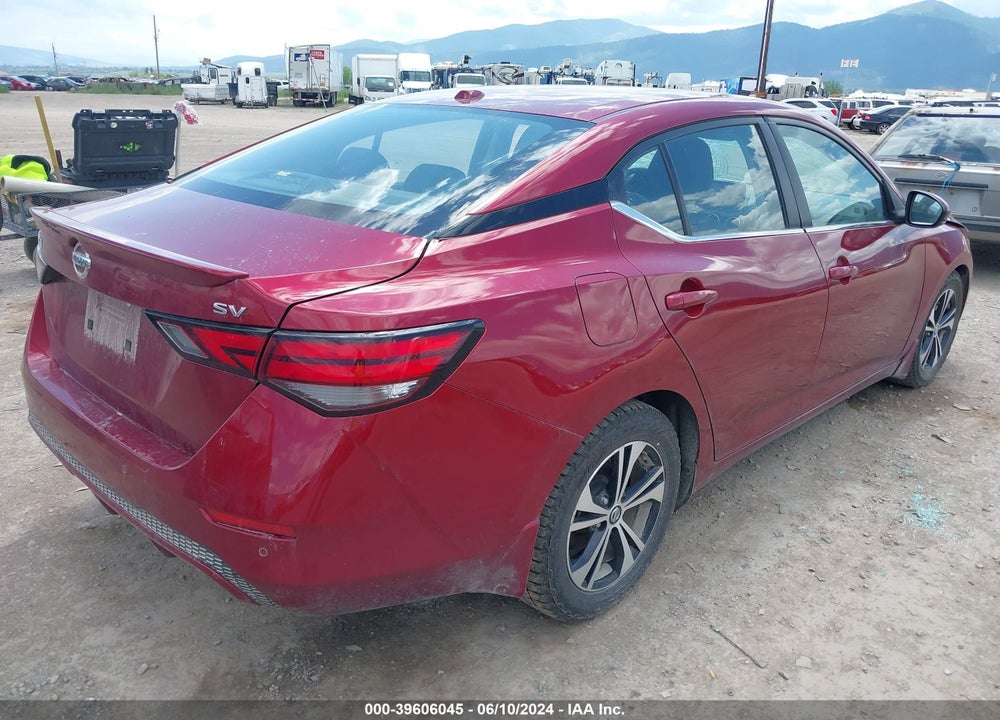 2020 NISSAN SENTRA SV XTRONIC CVT VIN: 3N1AB8CV9LY258616