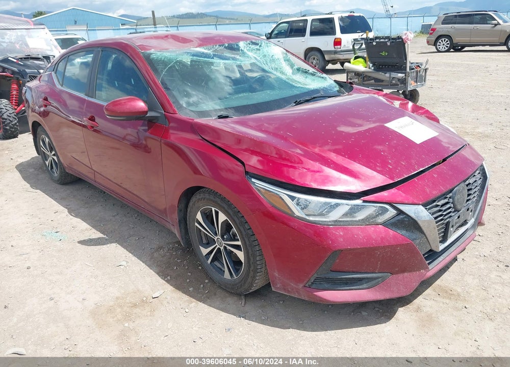 2020 NISSAN SENTRA SV XTRONIC CVT VIN: 3N1AB8CV9LY258616