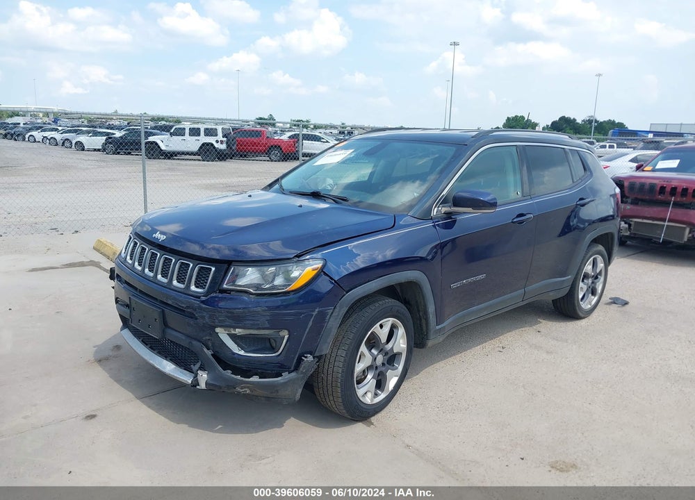 2020 JEEP COMPASS LIMITED 4X4 VIN: 3C4NJDCBXLT157050