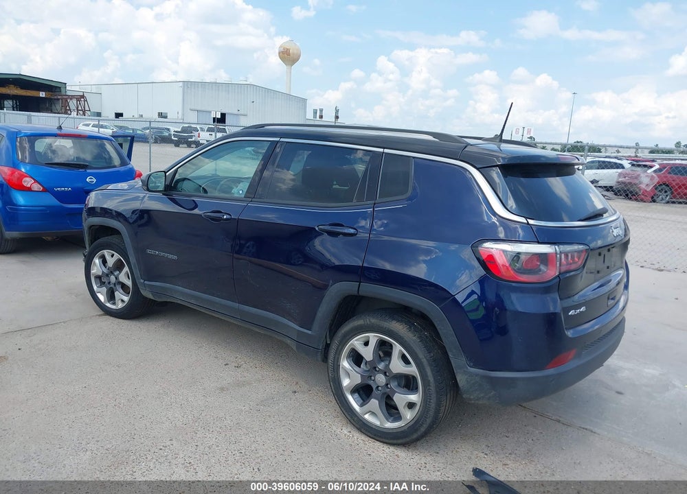 2020 JEEP COMPASS LIMITED 4X4 VIN: 3C4NJDCBXLT157050