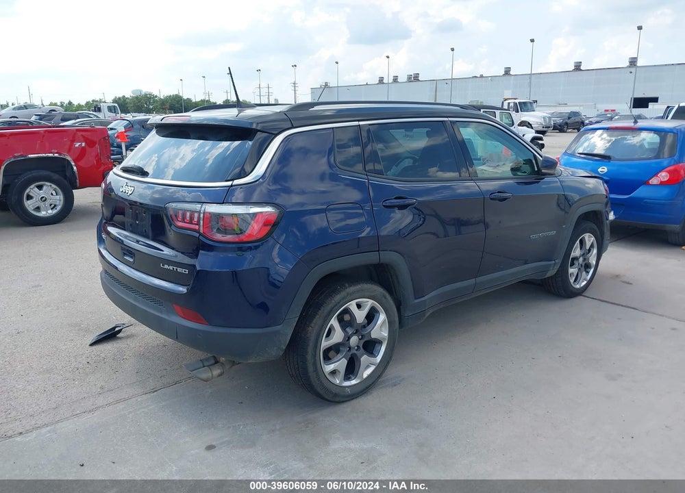 2020 JEEP COMPASS LIMITED 4X4 VIN: 3C4NJDCBXLT157050