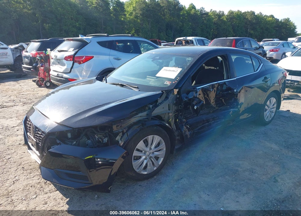 2020 NISSAN SENTRA S XTRONIC CVT VIN: 3N1AB8BV9LY220062