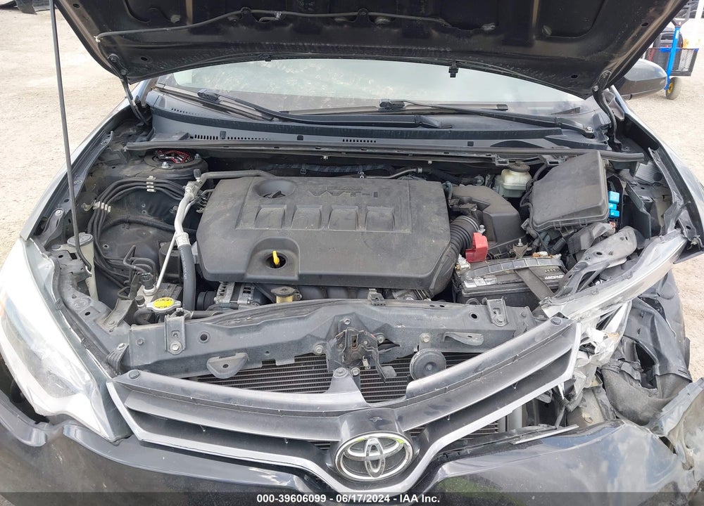 2015 TOYOTA COROLLA LE VIN: 5YFBURHE5FP197683