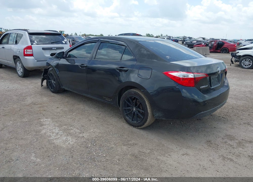 2015 TOYOTA COROLLA LE VIN: 5YFBURHE5FP197683