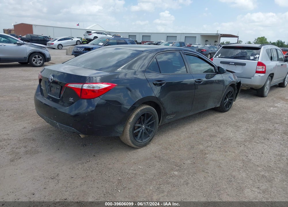 2015 TOYOTA COROLLA LE VIN: 5YFBURHE5FP197683