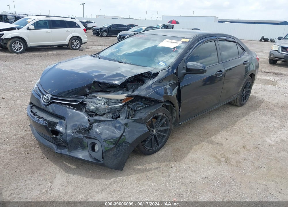 2015 TOYOTA COROLLA LE VIN: 5YFBURHE5FP197683