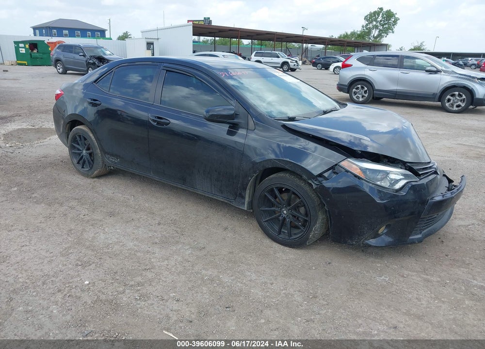 2015 TOYOTA COROLLA LE VIN: 5YFBURHE5FP197683