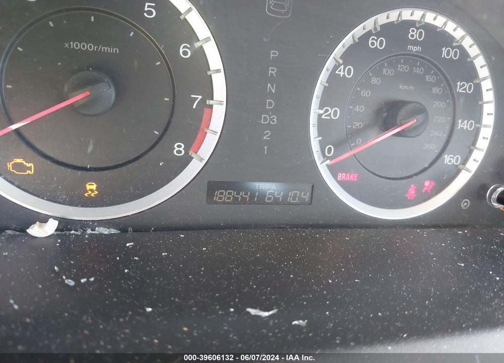 2012 HONDA ACCORD 2.4 EX-L VIN: 1HGCP2F80CA176676