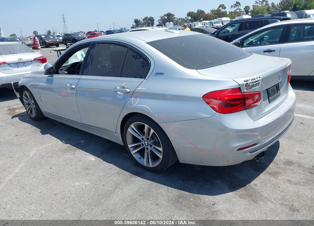 2017 BMW 330E IPERFORMANCE VIN: WBA8E1C54HK895118