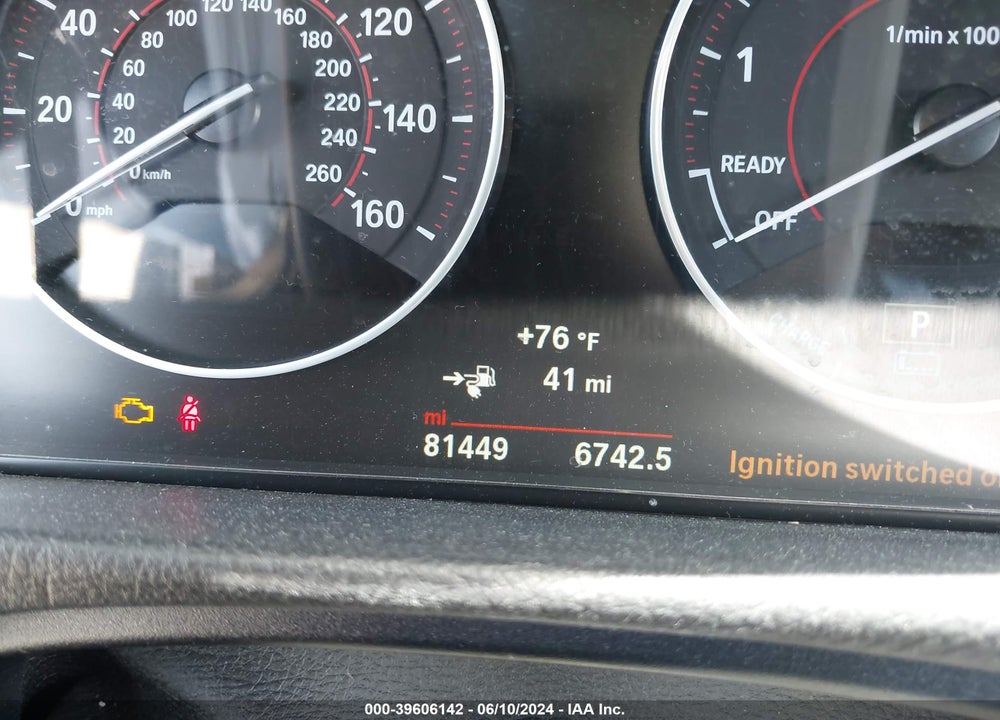 2017 BMW 330E IPERFORMANCE VIN: WBA8E1C54HK895118