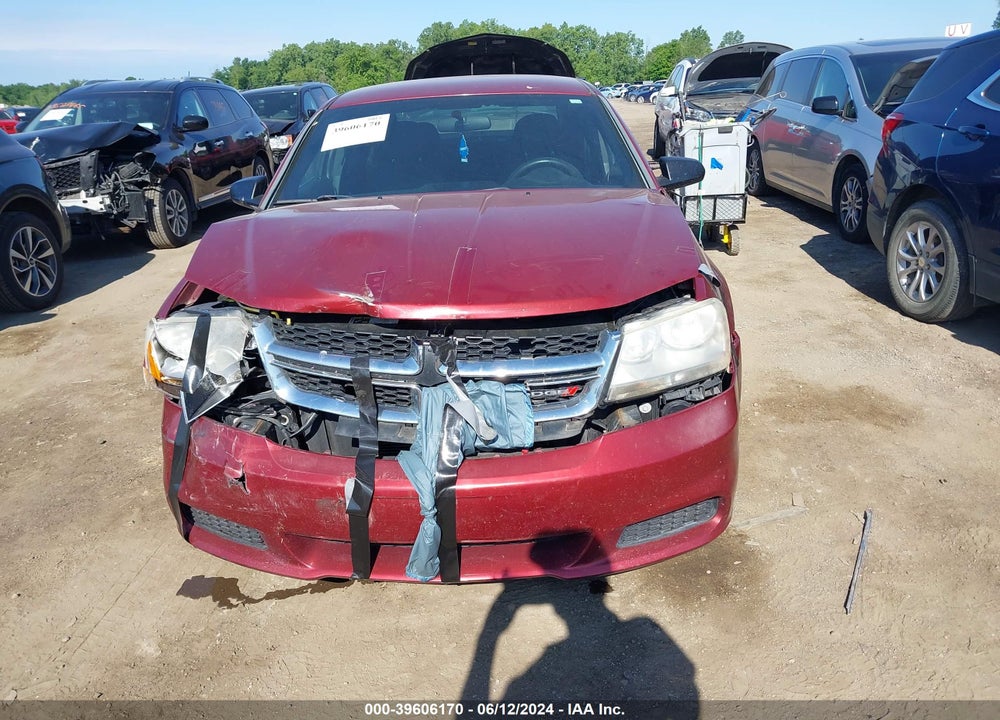 2014 DODGE AVENGER SE VIN: 1C3CDZAB8EN169879
