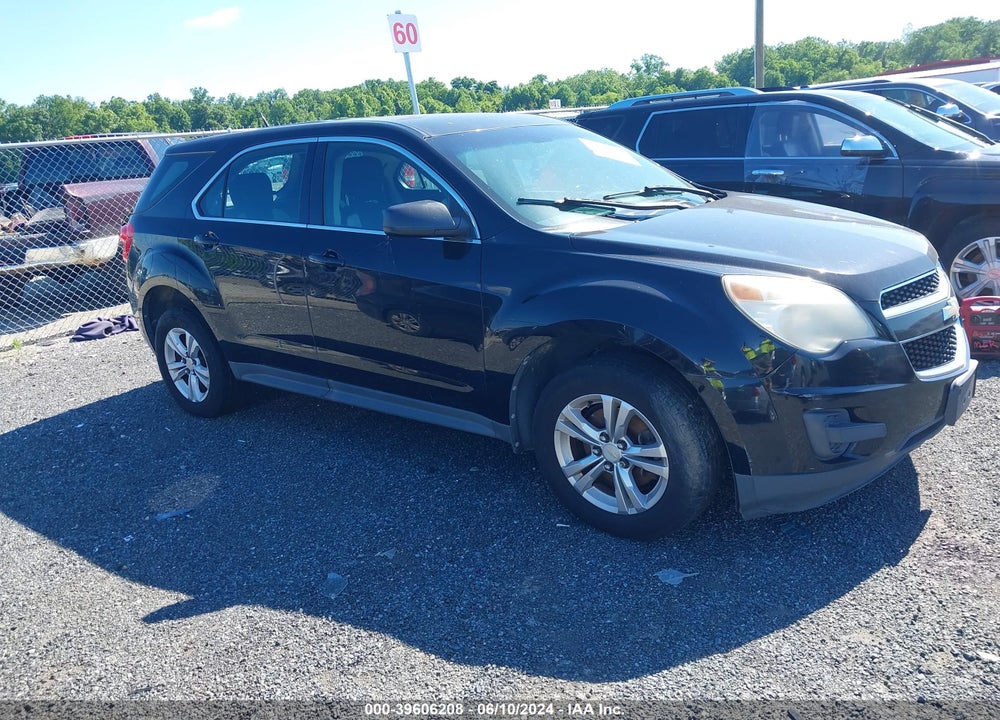 2011 CHEVROLET EQUINOX LS VIN: 2CNFLCECXB6270512