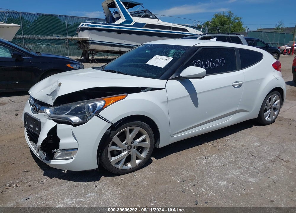 2017 HYUNDAI VELOSTER VIN: KMHTC6AD4HU306739