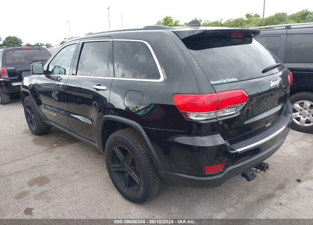 2016 JEEP GRAND CHEROKEE LIMITED VIN: 1C4RJFBG4GC334171