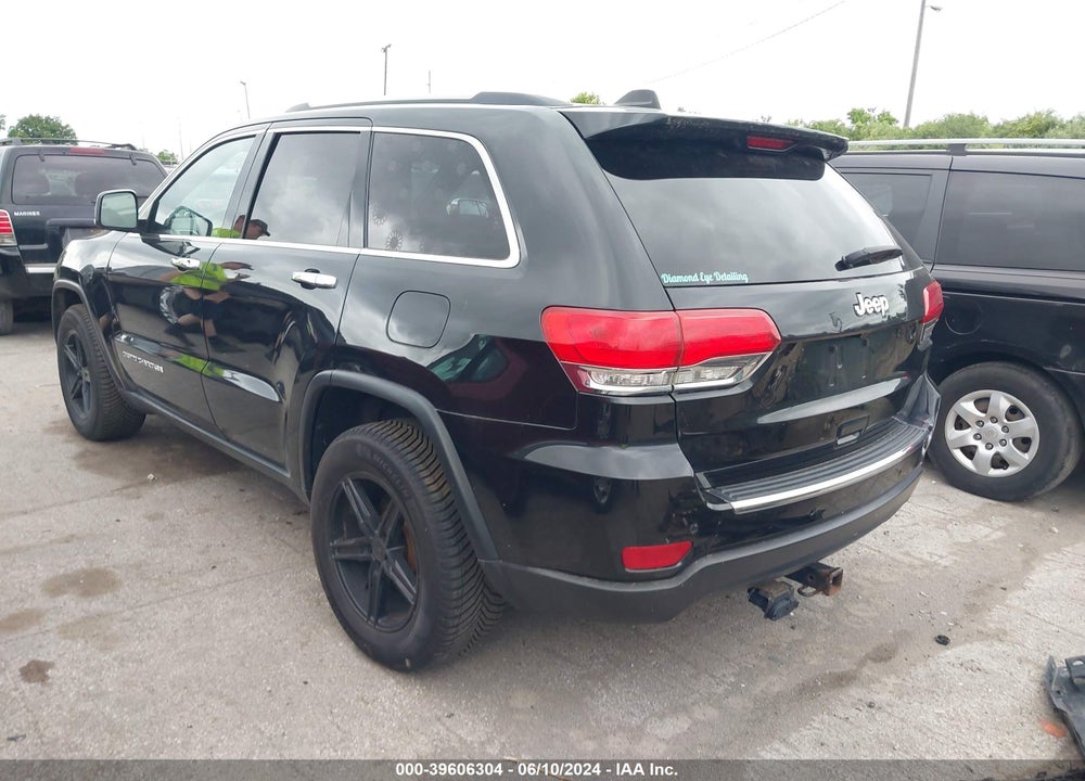 2016 JEEP GRAND CHEROKEE LIMITED VIN: 1C4RJFBG4GC334171