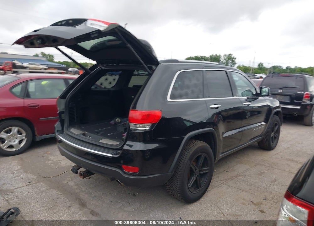 2016 JEEP GRAND CHEROKEE LIMITED VIN: 1C4RJFBG4GC334171
