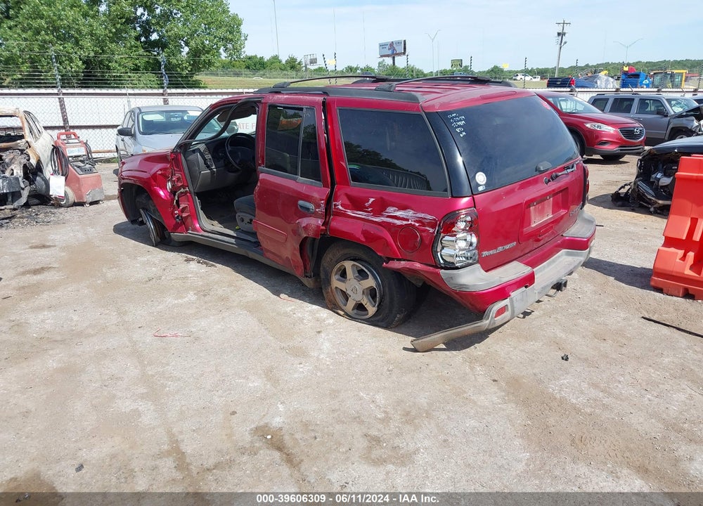 2003 CHEVROLET TRAILBLAZER LT VIN: 1GNDS13S332290720