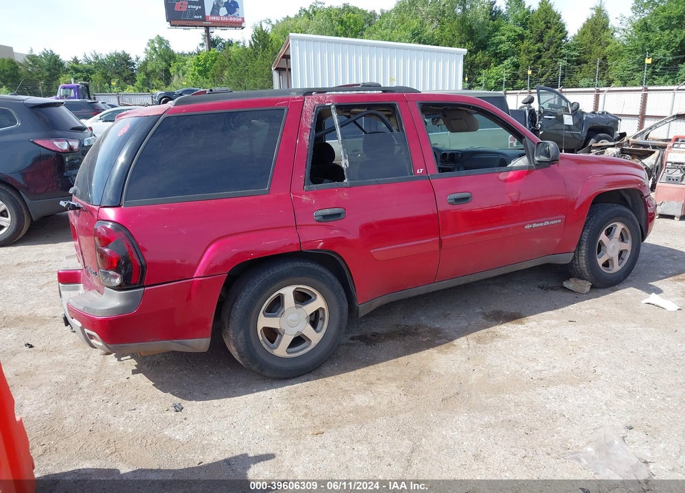 2003 CHEVROLET TRAILBLAZER LT VIN: 1GNDS13S332290720