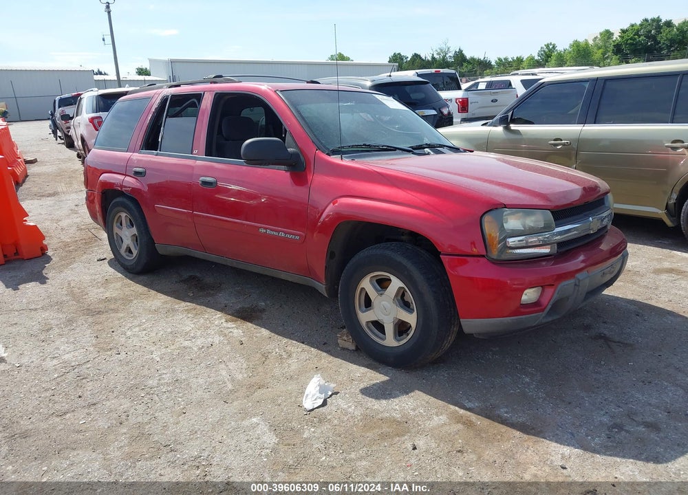 2003 CHEVROLET TRAILBLAZER LT VIN: 1GNDS13S332290720