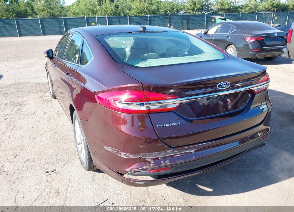 2017 FORD FUSION SE VIN: 3FA6P0HD0HR194379